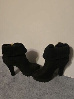 Black Heeled Boots